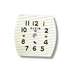 Lady Elgin Watch Dial 19 11.6 Mm Square Cushion Gold Numerals Nos Cal. 650 Read!. Fixed Price $16.99.