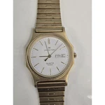 Vintage Hamilton Gold-tone Swiss Made Quartz Dress Watch 9978. Fixed Price $131.30.