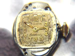 Vintage Woman's Excellency Bulova 21 Jewel Watch Movement 6BA Running. Fixed Price $14.99.