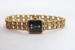 Vintage Longines L961.2 Gold Tone Swiss Quartz Diamond Dial Womens Watch New Bat. Fixed Price $225.00.
