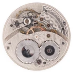 Waltham No. 220 Model 1894 12-SIZE 15-JEWEL Antique Pocket Watch Movement, Runs. Fixed Price $32.00.
