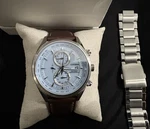 Citizen Eco-drive Radio Controlled Chronograph Men's Wristwatch. Fixed Price $400.00.