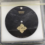 Vintage Seiko Watch Dial 7N00-8C08 1 Black With Diamond. Fixed Price $14.99.