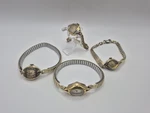 Vintage Ladies Watch Lot Benrus Bulova Wittnauer Gold Tone. Fixed Price $89.99.