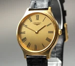 Vintage Mint Longines Grande Roman Hand Winding CAL.L847.4 Gold Mens Watch. Fixed Price $299.90.