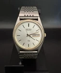 1980S Bond Era Seiko 6923A 2-JEWEL Quartz Watch Japan Made Vintage Day-date. Fixed Price $199.99.