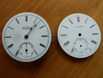 Elgin Size Hunter Pocket Watch Movement Ladies Waltham Dial Parts. Fixed Price $14.99.