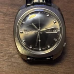 Seiko Men's 5 Automatic 6119-7080 Black Dial Day. Fixed Price $250.00.