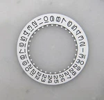 Genuine Rolex 3135 3175 3185 Open 6 & 9 White Date Watch Indicator Wheel Disc. Fixed Price $150.00.