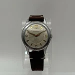 Vintage Clarin Automatic 17 Jewels Incabloc Silver Dial 32MM Men's Watch Running. Fixed Price $49.99.