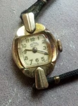 Gothic Jar Proof 10K Rgp 17J Swiss Art Deco Watch. Fixed Price $25.00.