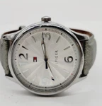 Tommy Hilfiger Watch Vintage Ladies Silver Tone Leather TH.269.3.95.1860. Fixed Price $35.99.