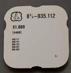 New Nos Cal. Esa 935.102 8.75 Quartz Watch Battery Clamp Part# 4400. Fixed Price $12.99.