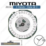 Genuine Miyota 2115 Watch Movement Japan (multiple Variations). Fixed Price $14.95.