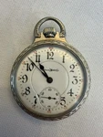 Illinois A. Lincoln Railroad Grade Pocket Watch - 16 Size 21 Jewels. Fixed Price $225.00.