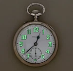 Iwc Ulysee Nardin Army Corp Of Engineers .800 Silver Pocket Watch Gorgeous!. Fixed Price $880.00.