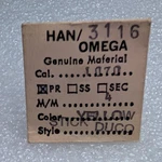 Vintage Omega Cal 1070 Hands Part 3116 Gilt Black Stick Duco Nos. Fixed Price $20.00.
