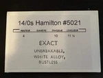 Hamilton 14/0S Mainspring No. 5021 718440 (exact) - Alloy. Fixed Price $12.50.