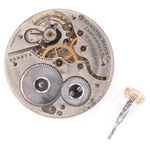 Hamilton Grade 975 Model 16-SIZE 17-JEWEL Antique Pocket Watch Movement, Runs. Fixed Price $60.00.
