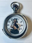 Elgin Fancy Dial Coin Silver 7 Jewel 18S Open Face 1890 Pocket Watch Rare Nude. Fixed Price $645.00.
