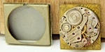 Vintage Gotham Xtku 17 Jewel Wrist Watch Movement With Gemmed Dial Hands. Fixed Price $39.00.