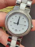 Movado Cerena Swiss Made Ref. 32.3.14.1205S Diamond Bezel And Dial Women's Watch. Fixed Price $399.95.