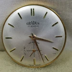 Gradus 17J Cal. Fhf 76 Swiss Gents Watch Movement Parts/ Repair!. Fixed Price $16.07.