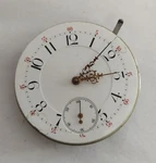 Agassiz Swiss Pocket Watch Movement 80304 Dial Hands Circa 1876 1890S High Grade. Fixed Price $349.00.