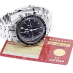 Omega Speedmaster Apollo 17 3574.51 41MM Ss Black Dial Hand-winding Watch #C2490. Fixed Price $5951.52.