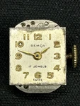 Vintage Mechanical Semca Watch Movement For Parts Repair. Fixed Price $9.99.