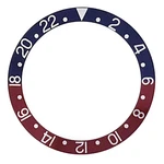 Bezel Insert Fits Rolex Gmt Pepsi Blue Red 16750 16753. Fixed Price $25.00.