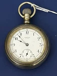Illinois Nickel Silver Pocket Watch Case Seth Thomas Century 1898 Movement. Fixed Price $84.98.