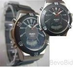 Watch- Helbros Men's Sport Anadigital Black With Blk Vinyl Band. Fixed Price $15.99.