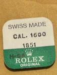 Rolex Cal. 1600 1851 Set Bridge Watch Part, Nos (1 Piece). Fixed Price $45.00.