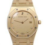 1990S Audemars Piguet 56175BA Royal Oak 33MM 18K Yellow Gold Diamond Dial Watch. Fixed Price $39988.00.