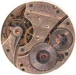 1908 Waltham Pocket Watch Movement 16277451 Grade 610 16S 7J (kk). Fixed Price $24.95.