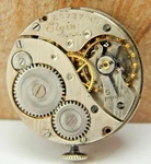 Vintage 1923 Elgin Jewel 447 10/0S Wrist Watch Movement With Dial & Hands. Fixed Price $39.00.