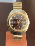 Vintage Bolivia Wrist Watch With Date Keeping Time, Electra 360. Fixed Price $80.00.