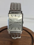 Vintage Gubelin A1006 17 Jewels Swiss Made Stainless Steel Men's Watch Running. Fixed Price $1500.00.