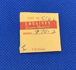 Longines 970.2 PART#5166 Case Clamp Screws (3) Sealed. New Old Stock. 60-50. Fixed Price $19.20.