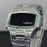 1970S Wittnauer Polara Red Led Digital Watch Silver-tone S.s. Original Bracelet. Fixed Price $340.00.