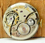 Vintage Gruen Veri-thin 421 15 Jewel Wrist Watch Movement With Dial Hands. Fixed Price $39.00.