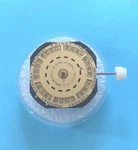Pulsar Y147A Date 3,DAY 12 Movement. Nos.sets, Runs, Keeps Time 24 Hrs.gold Ring. Fixed Price $50.00.