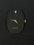 Longines 17 Jewels Cal 528 Manual Wind Watch Movement Black Diamond Dial & Crown. Fixed Price $69.00.