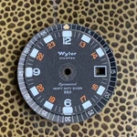 Wyler Dynawind Heavy Duty Diver 660 Incomplete Parts Watch Lot Repair. Fixed Price $225.00.