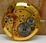 Vintage Lucien Piccard H1882 17 Jewel Mechanical Wrist Watch Movement With Stem. Fixed Price $39.00.