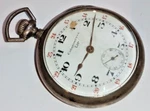 Antique Lip Chronometre Solid Silver Gents Swiss Pocket Watch C1920 For Repairs. Fixed Price $92.85.