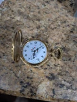 Pocket Watch Lion Eta Movement Running. Fixed Price $105.00.