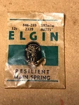 Elgin Factory Mainspring For 12S No. 2339 - Steel. Fixed Price $10.00.