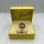 Women's Invicta Rose Angel Collection Case Unique Bezel Stainless Watch 21611. Fixed Price $49.99.